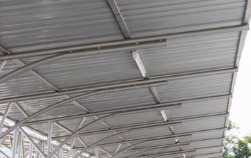 installing Hendredenny Park metal roofing